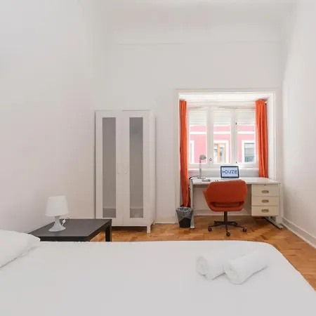 Houze_historical Lisbon, Flat W/ Private Patio Lisboa